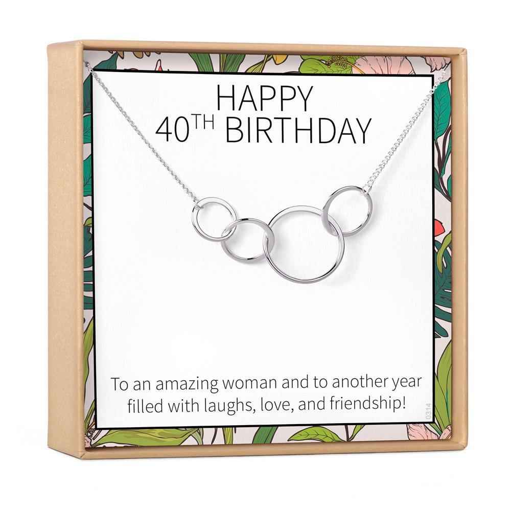 40th Birthday Necklace