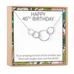 40th Birthday Necklace