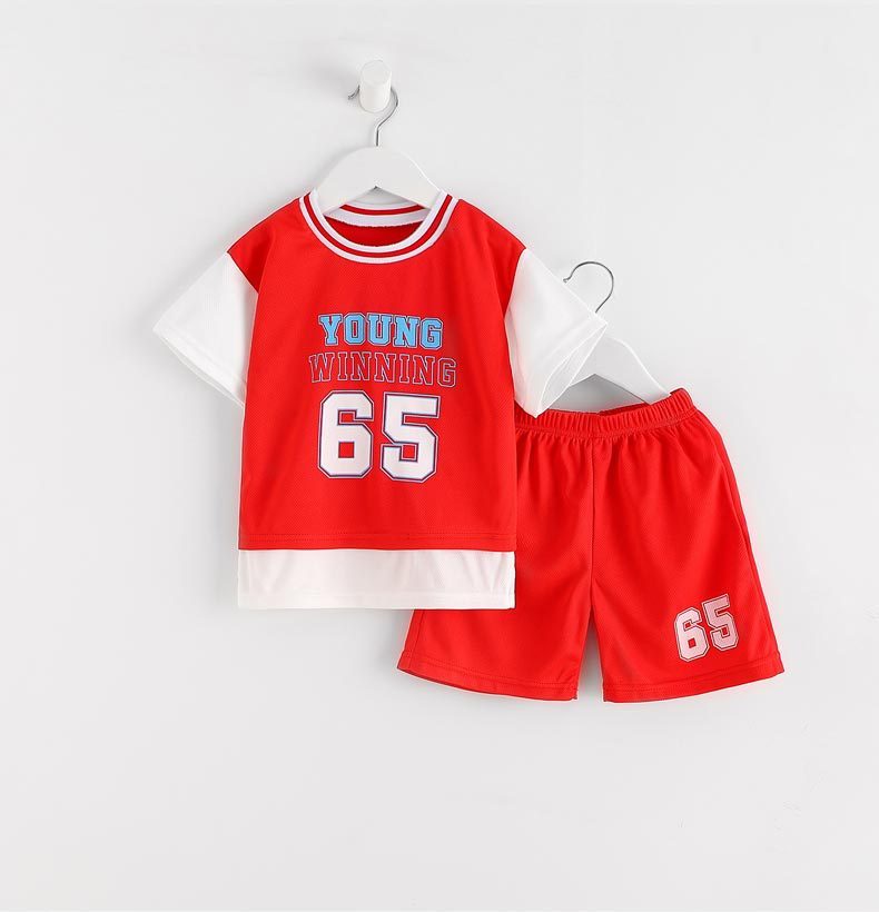 Sportswear Two-piece Set Children's Clothing New - Cindi Book