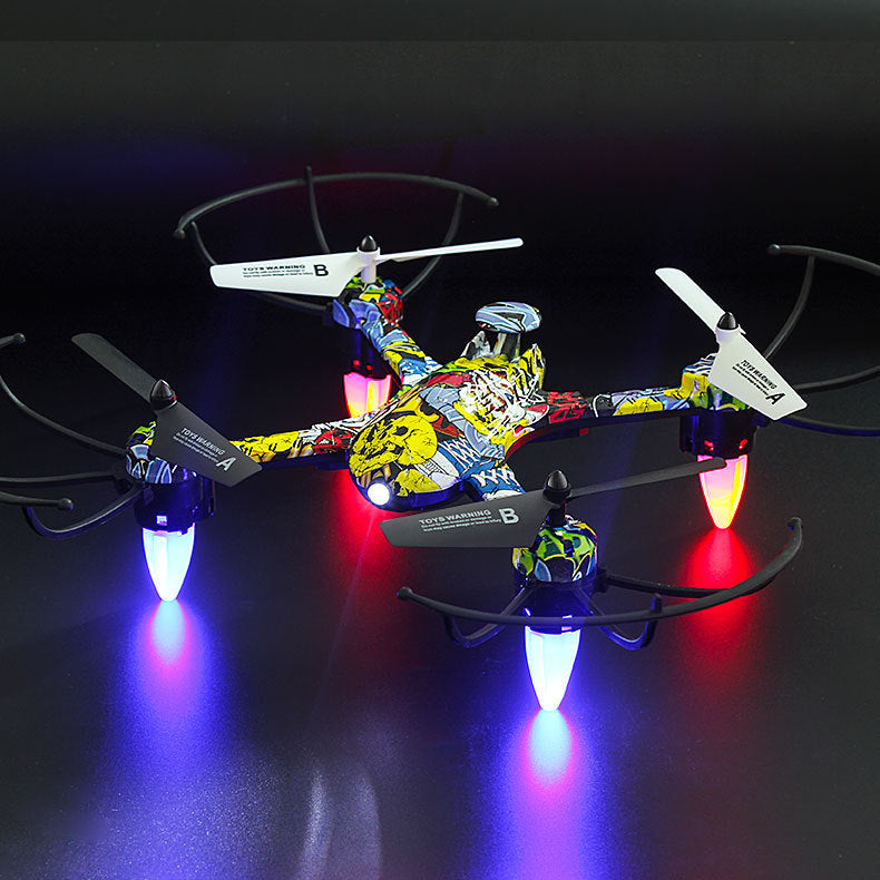Graffiti remote control aircraft quadcopter - Cindi Book