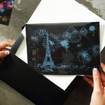 Scratch painting set creative birthday gift - Cindi Book
