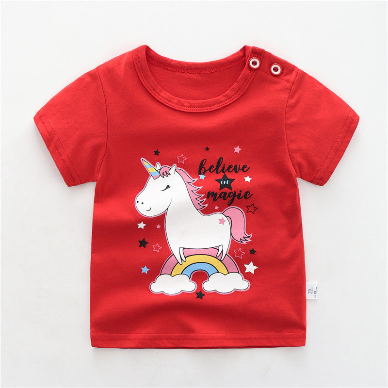 Children's cotton T-shirt - Cindi Book