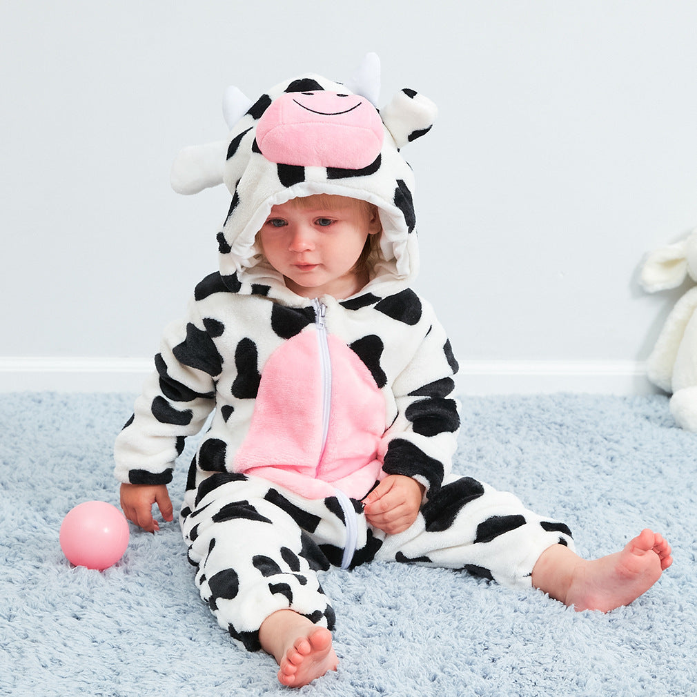 Baby Flannel Jumpsuit - Cindi Book