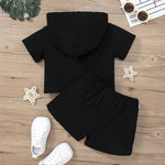 Infant Toddler Black And White Plaid Contrast Color Suit - Cindi Book