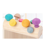 Simulation Mushroom Picking Game Wooden Toys - Cindi Book