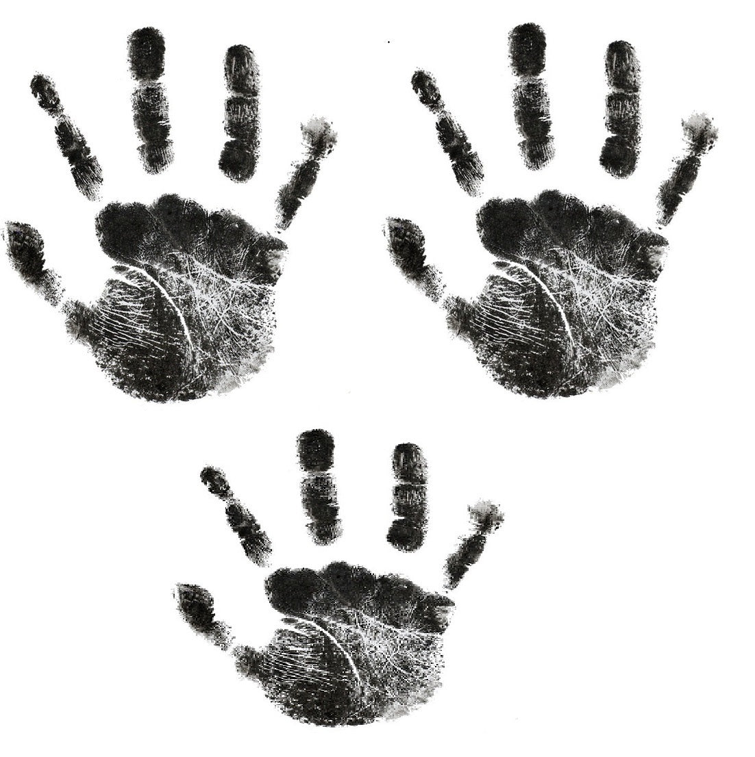 Anti - virus infective baby hand - foot - hand - hand - hand - hand - foot - hand printing table baby footprint - free washing printing oil - Cindi Book