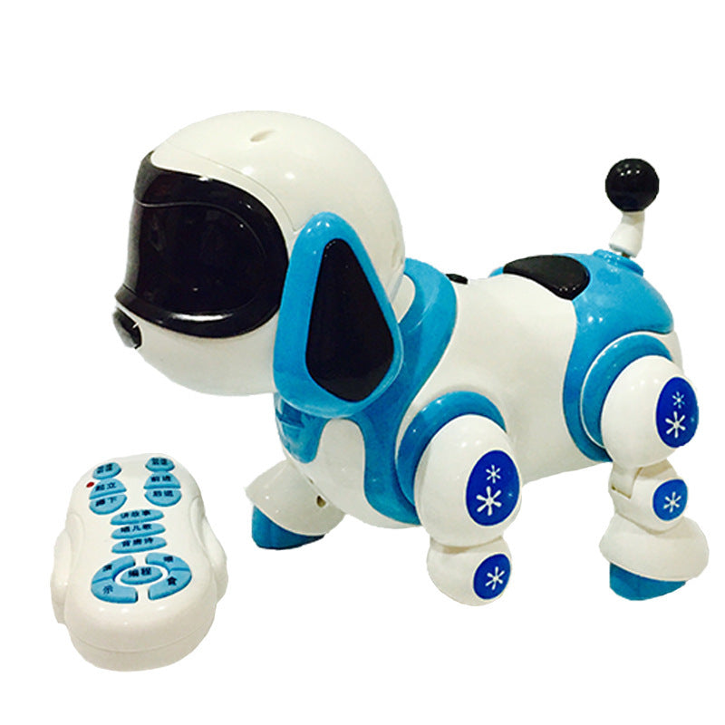 New Telecontrol Charging Intelligent Machine Dog Voice Touch Induction Pet Electronic Dog Kids Pet Toy