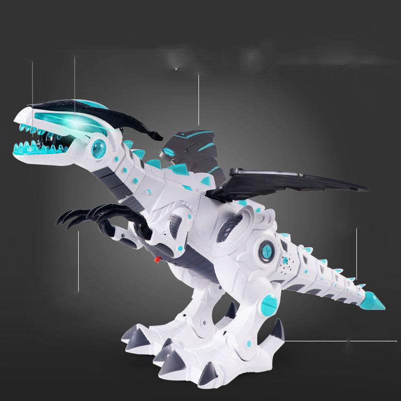 Walking Dragon Toy Fire Breathing Water Spray Dinosaur - Cindi Book