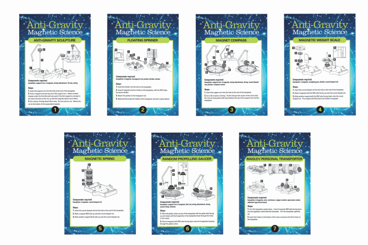 ANTI-GRAVITY MAGNETIC SCIENCE Experiment Kit - Additional Product View 3