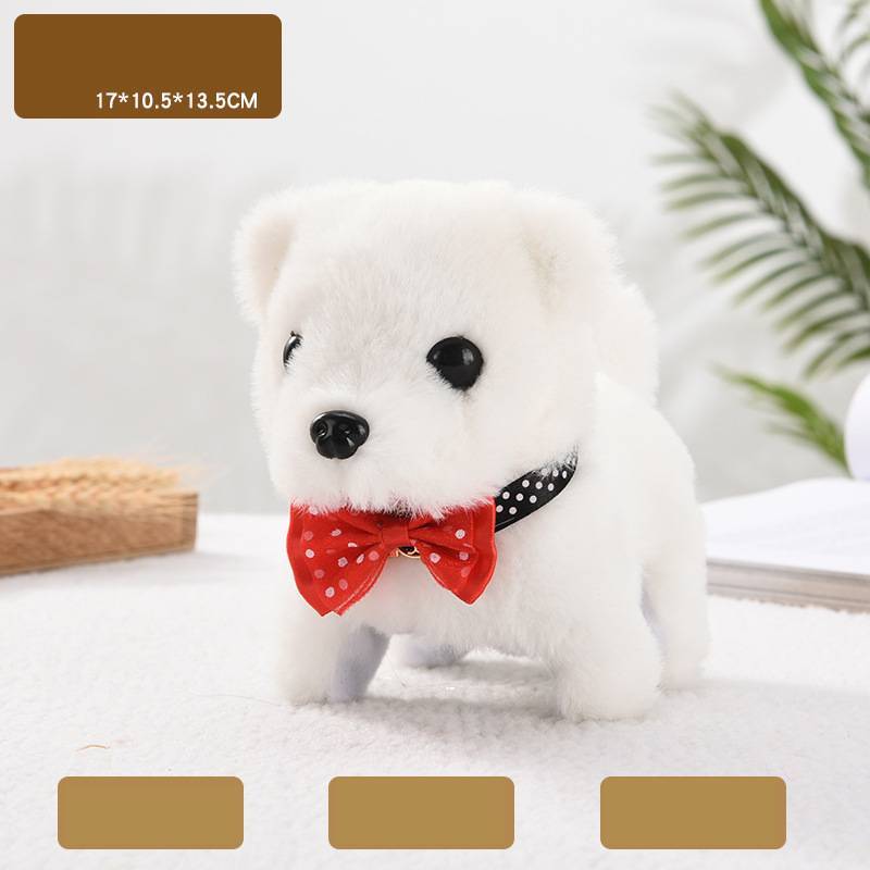 Simulation Electric Dog Plush Children's Toy - Cindi Book