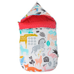 Newborn Baby Blanket Warm Fleece Stroller Cover Quilt - Cindi Book