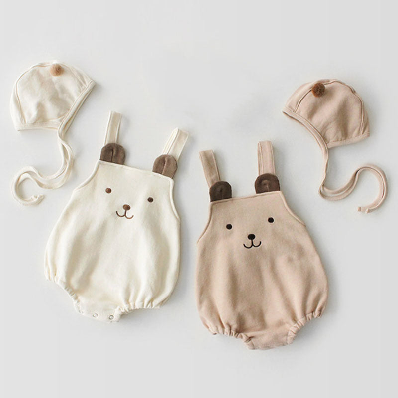 Baby sleeveless strapless cotton robe hat - Cindi Book