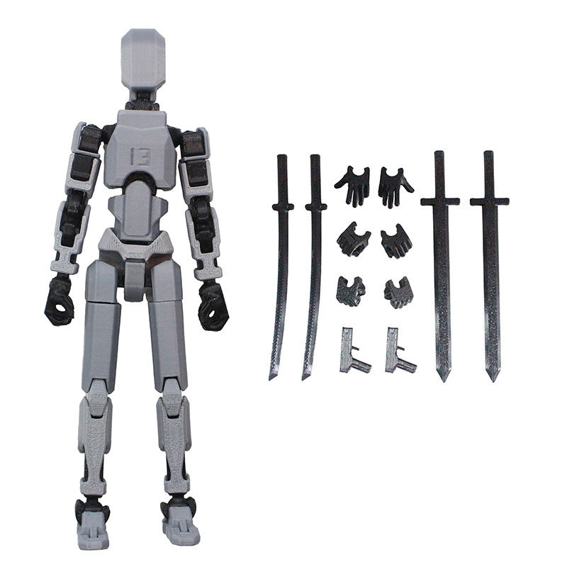 3D Printing More Than Movable Joint Doll Lucky 13 Full Body Movable Robot - Cindi Book