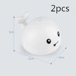 New Baby Bathroom Bath Electric Induction Whale Spray Small Toy - Cindi Book