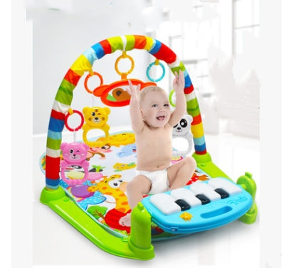 Baby Pedal Piano Baby Music Fitness Stand Toy Baby Fitness Device - Cindi Book