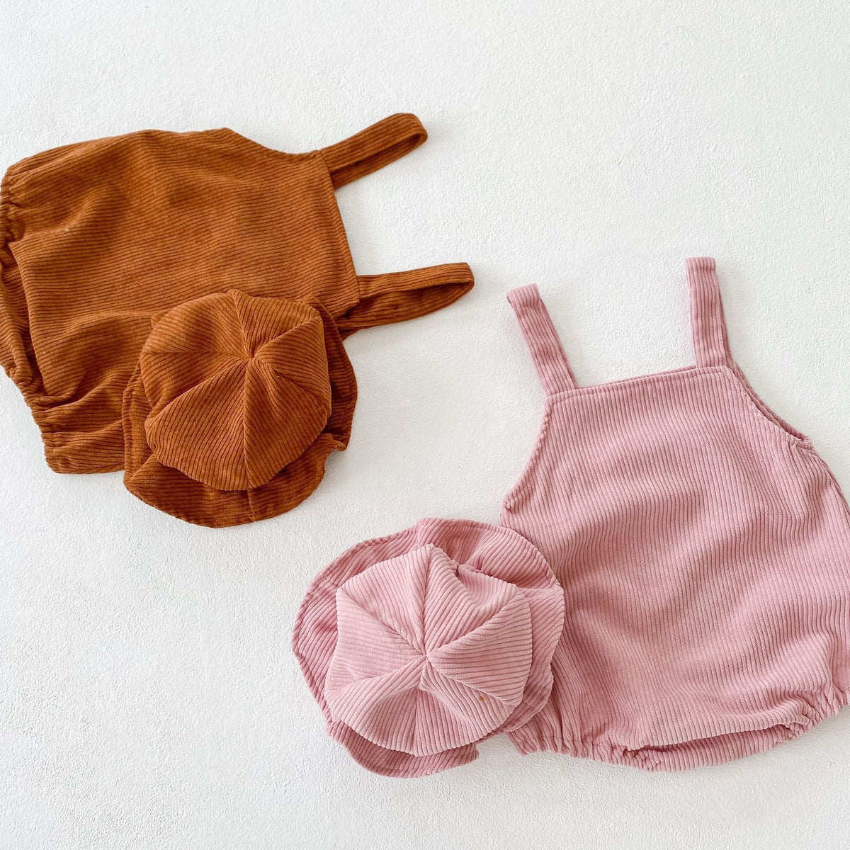 Male And Female Baby Corduroy Rainbow Sling Romper Bag Fart Clothes - Cindi Book