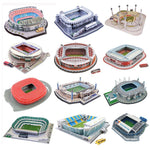 Classic Jigsaw DIY 3D Puzzle World Football Stadium European Soccer Playground Assembled Building Model Puzzle Toys For Children - Cindi Book