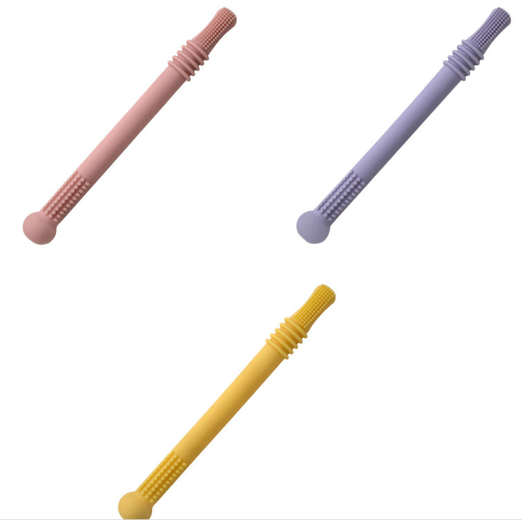 Baby Teether Silicone Hollow Teething Tube - Cindi Book