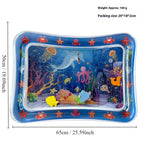 Children's Inflatable Marine Animal Racket Water Cushion Baby Crawling Racket Water Bag Racket Water Cushion Climbing Pad - Cindi Book