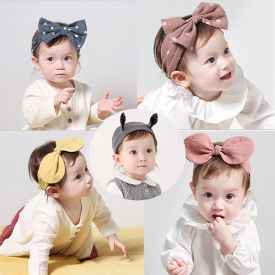 Children's headdress with cotton and linen - Cindi Book