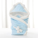 Newborn baby being hugged and swaddled by baby - Cindi Book