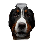 Animal Dog Print Hoodie Winter Hoodie Man's Sportswear - Cindi Book