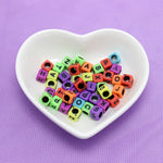 Acrylic English alphabet beads - Cindi Book