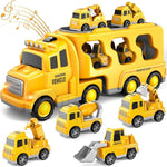 Engineering Vehicle Toy For Kids With Lights And Music - Cindi Book