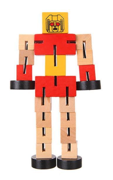 wooden robot toys - Cindi Book