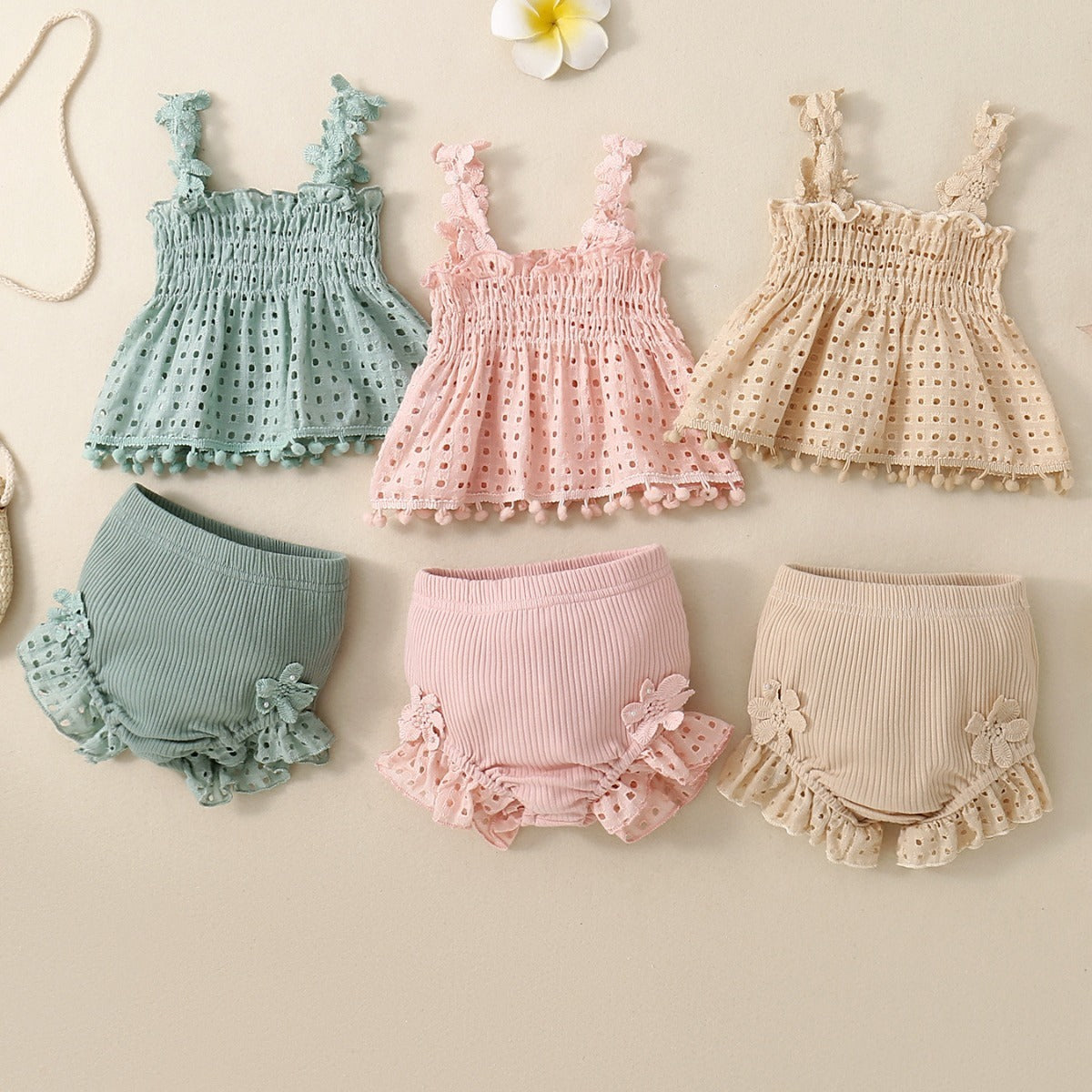 Baby Girl Infant Fashion Two-piece Suit - Cindi Book