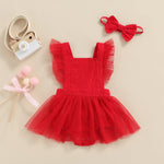 Baby Romper Infant Mesh Princess Dress - Cindi Book