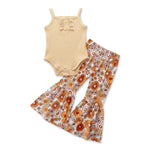 Summer Fashionable Cute Strap Girls' Set - Cindi Book