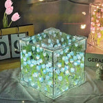 Tulip Flower Sea Small Night Lamp Handmade Diy Material Package - Cindi Book