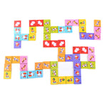 Wooden Solitaire Animal Domino Kids - Cindi Book