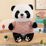 Cute Panda Plush Toy Wearing Clothes - Cindi Book