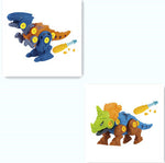 DIY Disassembly Assembly Dinosaur Toy Set Screw Nut Combination Assembling Dinosaur Model - Cindi Book