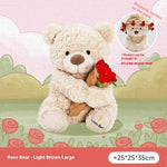 Rose Bouquet Bear Doll Plush Toy - Cindi Book