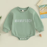 Baby Jumpsuit Winter Romper Letter Print Baby Bodysuit - Cindi Book