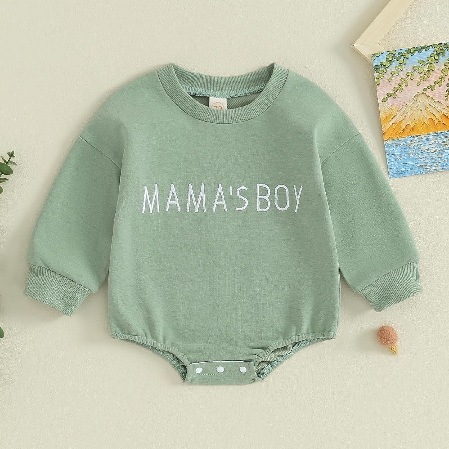 Baby Jumpsuit Winter Romper Letter Print Baby Bodysuit - Cindi Book