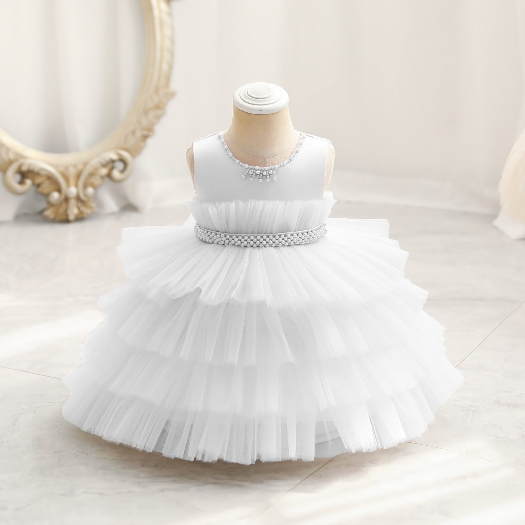 Children's Dress Color Matching Princess Dress Birthday Banquet Skirt - Cindi Book
