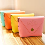 Cute Candy Color Key Case Macaron Coin Purse - Cindi Book