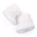 Bowknot High Top Soft Soled Baby Cotton Shoes - Cindi Book