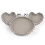 Silicone Split Cutlery Crab Plate For Infants - Cindi Book