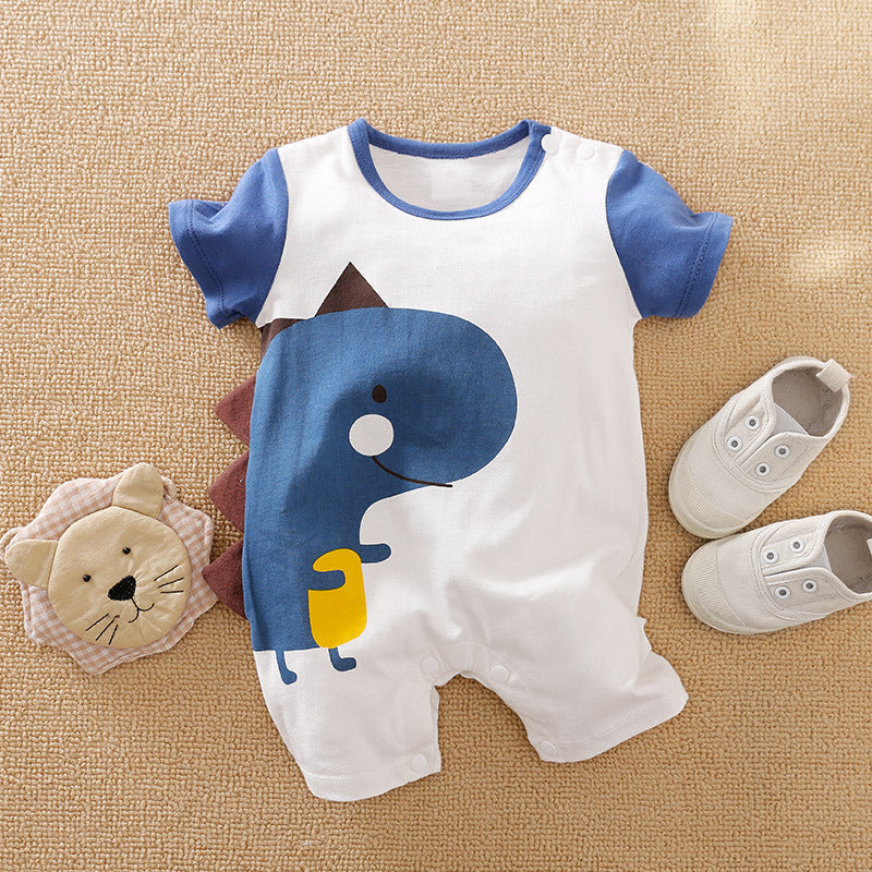 Baby Clothes Short Sleeve Baby Casual Onesies - Cindi Book