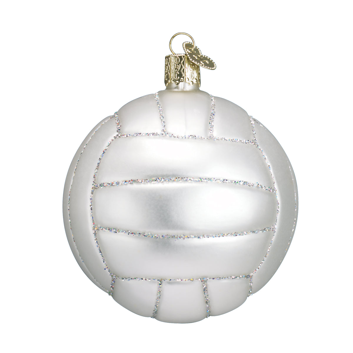 Old World Christmas Volleyball Christmas - hand-blown glass Christmas tree ornament (view 3)