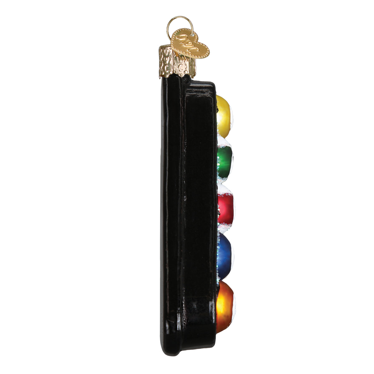Old World Christmas Billiard Balls Ornament - hand-blown glass Christmas tree ornament (view 5)