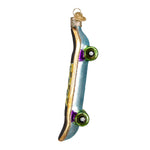Old World Christmas Skateboard Ornament - hand-blown glass Christmas tree ornament (view 4)