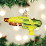 Old World Christmas Squirt Gun Ornament - hand-blown glass Christmas tree ornament