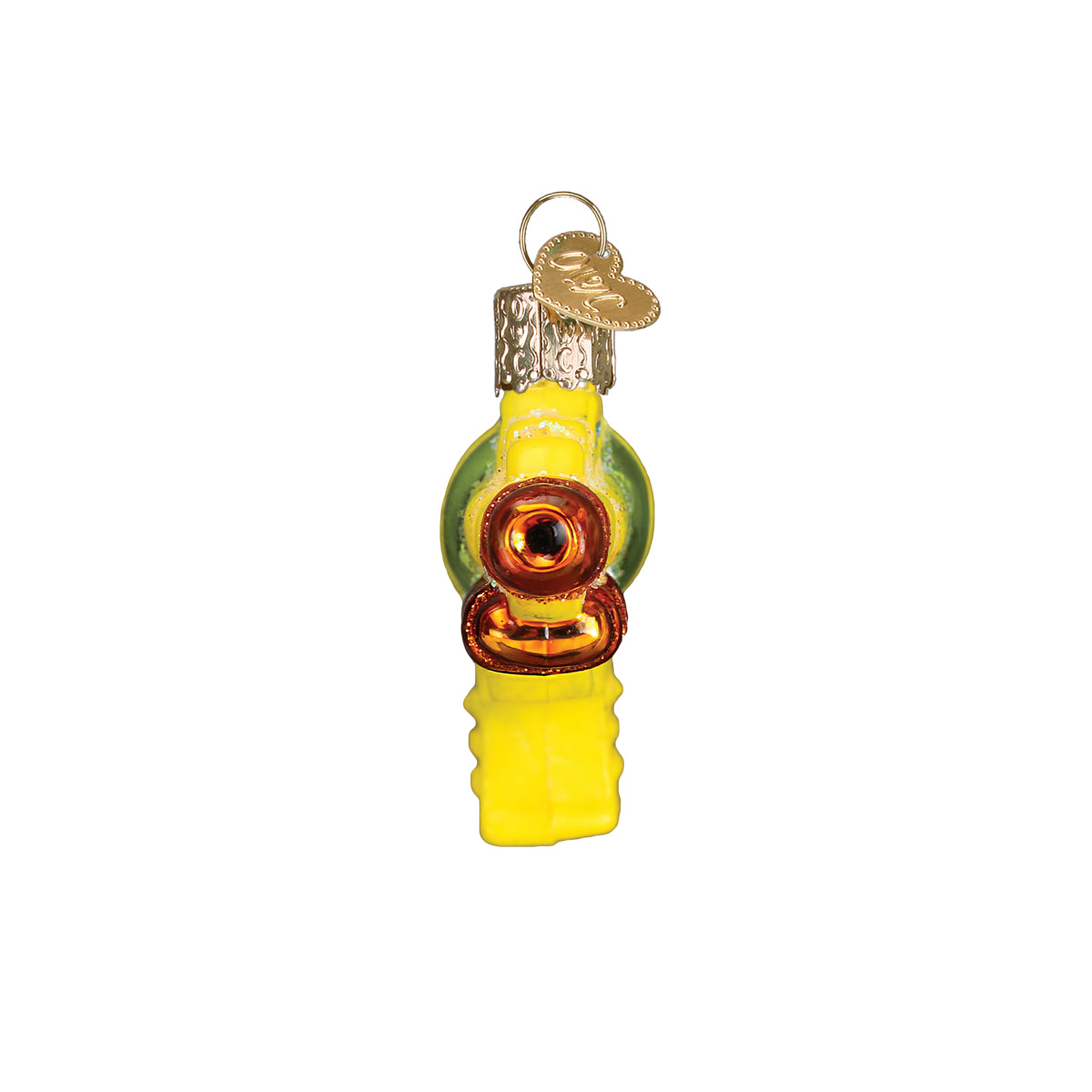 Old World Christmas Squirt Gun Ornament - hand-blown glass Christmas tree ornament (view 5)