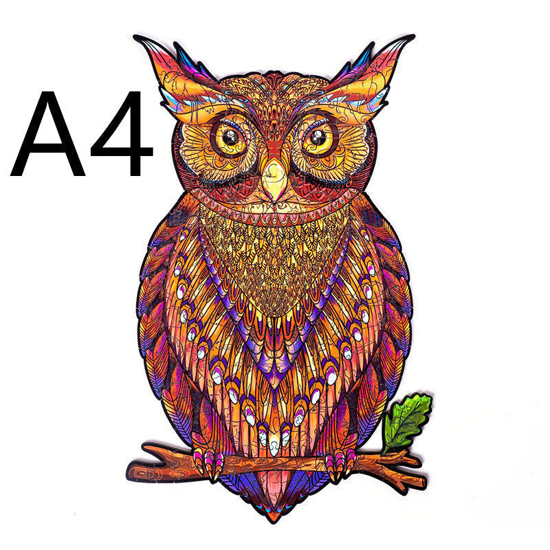 DIY Wooden Puzzles Animal Shaped The Best Christmas Gift Wooden Puzzles - Cindi Book